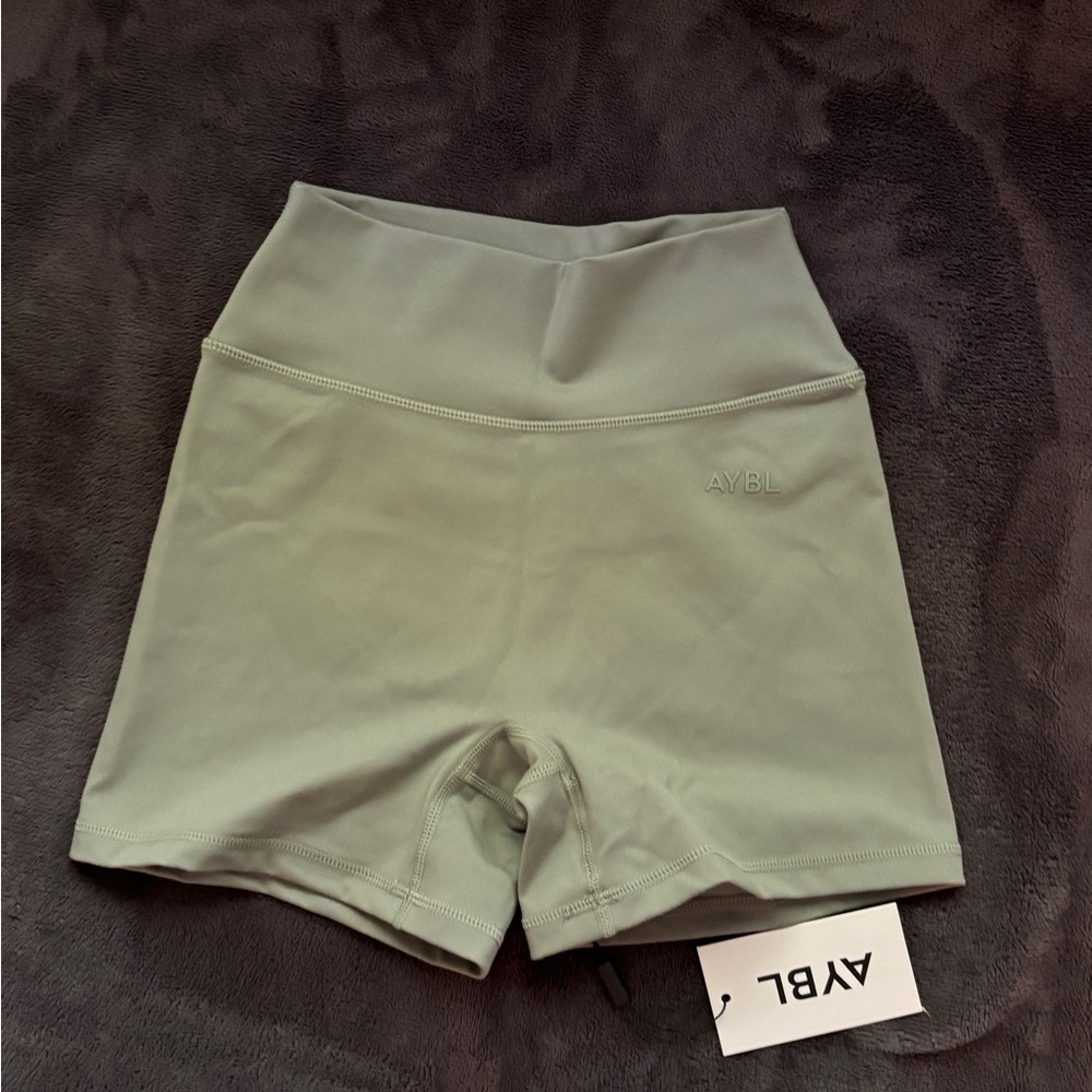 AYBL Green Gym Shorts Size S NWT